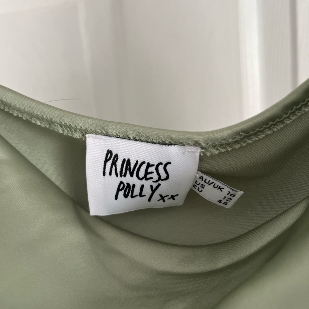Princess Polly Light Green dress